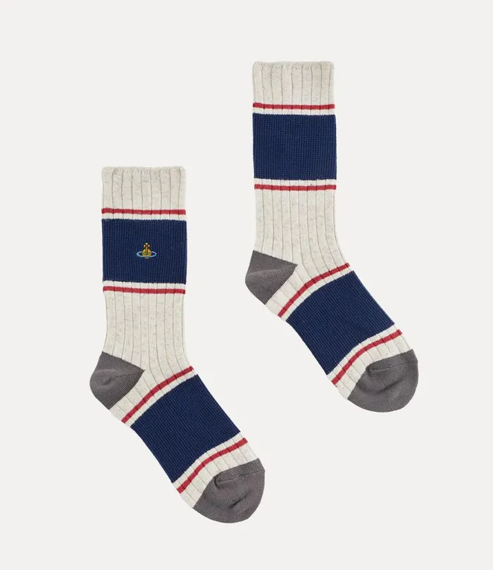 Women Ladies Sock White Vivienne Westwood Socks And Tights