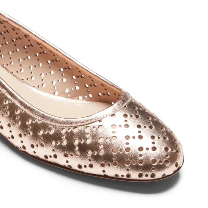 Women Leather Ballet Flat Rose Gold Fratelli Rossetti Flat Shoes Women Leather Ballet Flat Rose Gold Fratelli Rossetti Flat Shoes