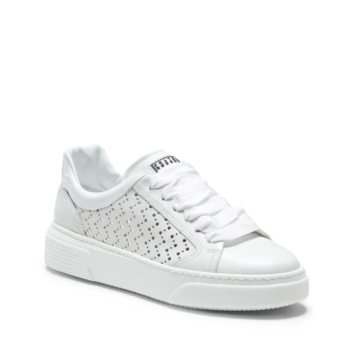 Women Leather Sneaker White Fratelli Rossetti Sneakers