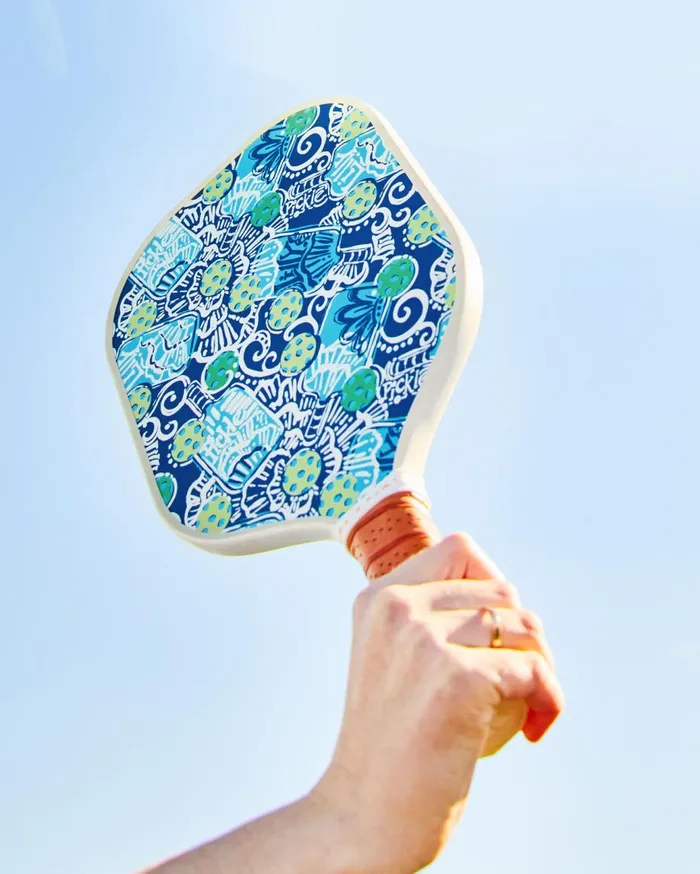 Women Lilly Pulitzer Activewear Lilly Pulitzer X Recess Pickleball Paddle Deeper Coconut Ride With Me Women Lilly Pulitzer Activewear Lilly Pulitzer X Recess Pickleball Paddle Deeper Coconut Ride With Me