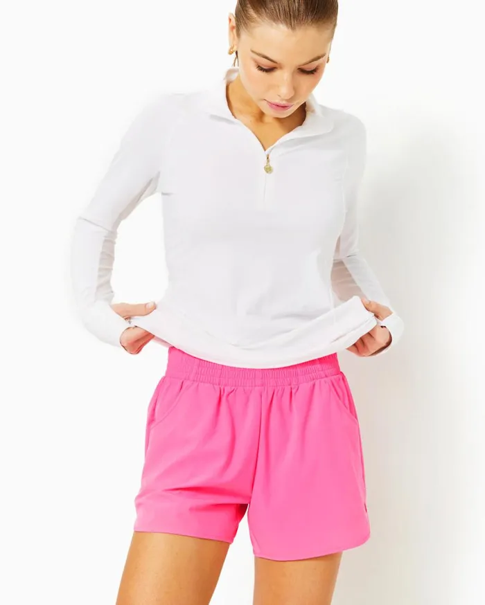 Women Lilly Pulitzer Bottoms UPF 50 Luxletic 4 Roxie Pink Women Lilly Pulitzer Bottoms UPF 50 Luxletic 4 Roxie Pink