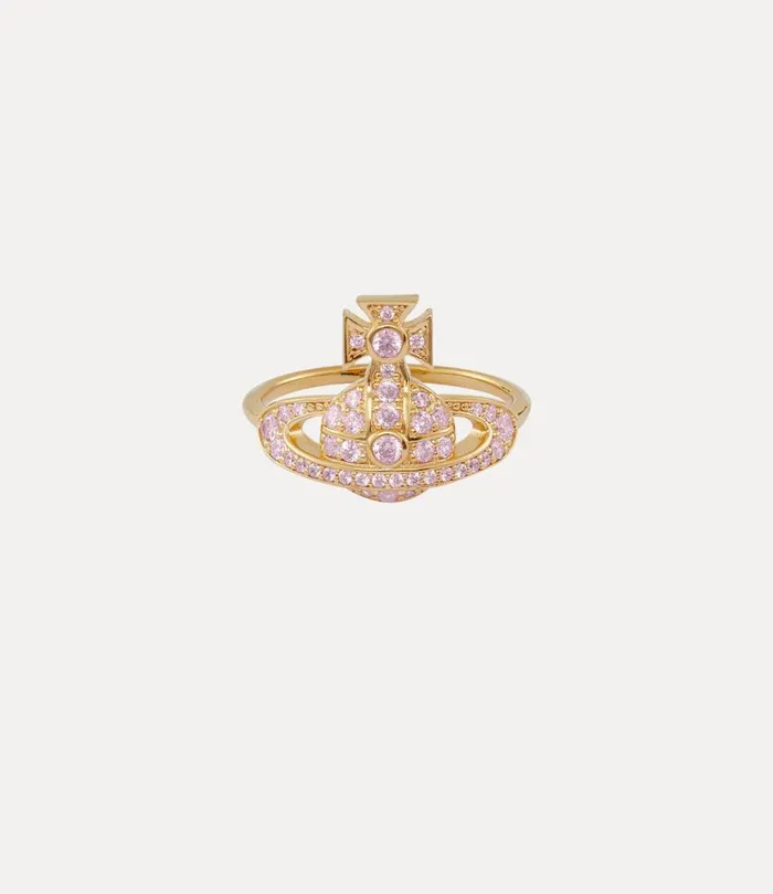 Women Little Orb Ring Goldpinkcz Vivienne Westwood Rings