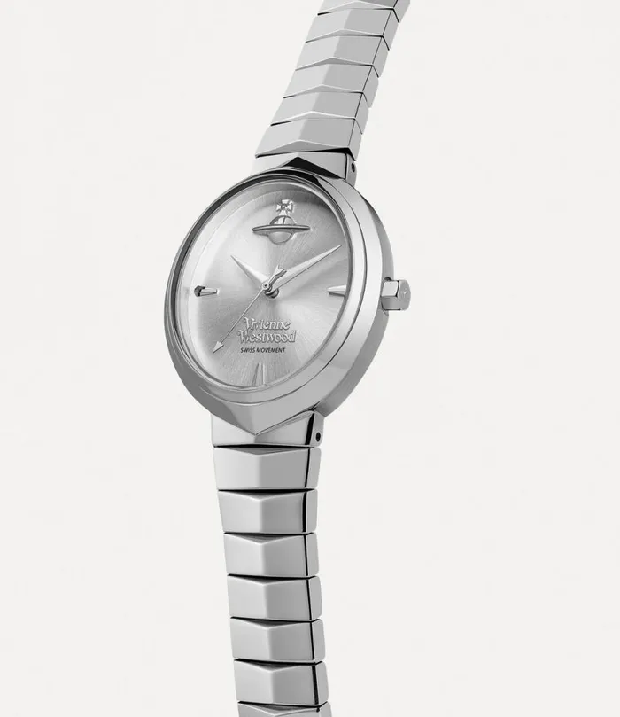 WomenMen Armour Watch Silver Vivienne Westwood Watches WomenMen Armour Watch Silver Vivienne Westwood Watches