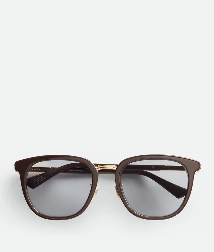 WomenMen Bottega Veneta Sunglasses Forte Square Sunglasses Brownblue