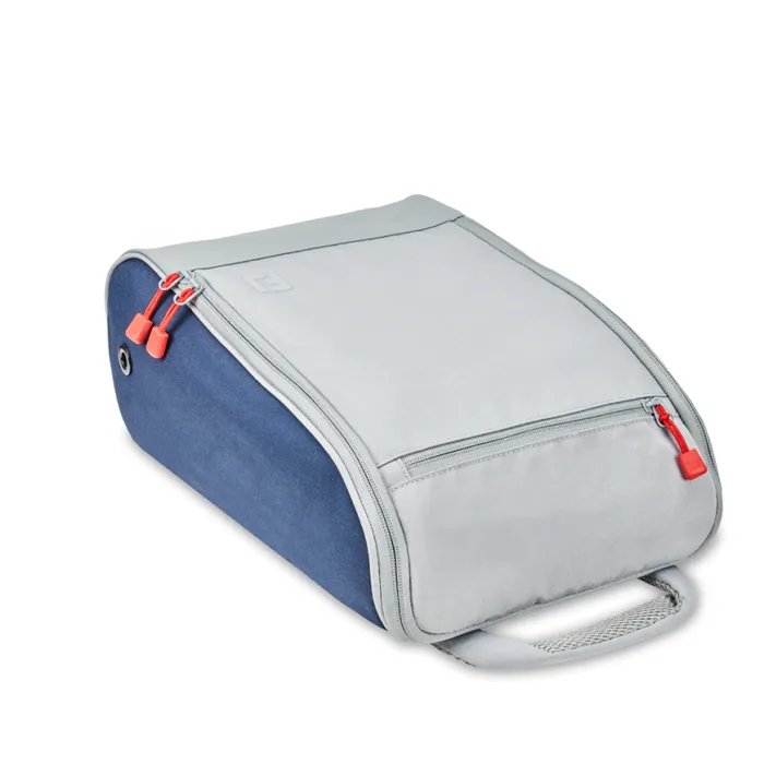 WomenMen FootJoy Bags Shoes and Travel Deluxe Shoe Bag Grey Navy WomenMen FootJoy Bags Shoes and Travel Deluxe Shoe Bag Grey Navy