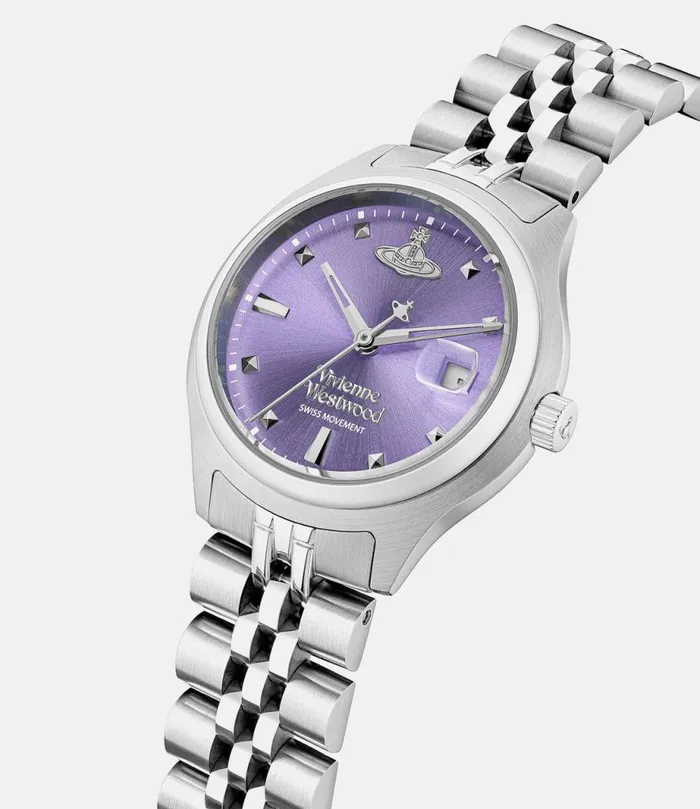 WomenMen Little Camberwell Silverpurple Vivienne Westwood Watches WomenMen Little Camberwell Silverpurple Vivienne Westwood Watches