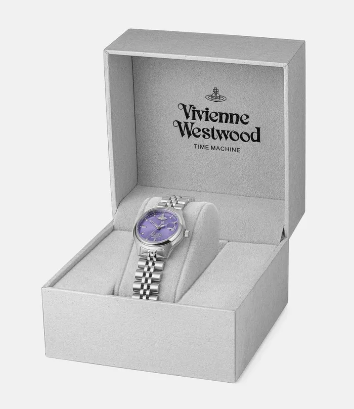 WomenMen Little Camberwell Silverpurple Vivienne Westwood Watches WomenMen Little Camberwell Silverpurple Vivienne Westwood Watches