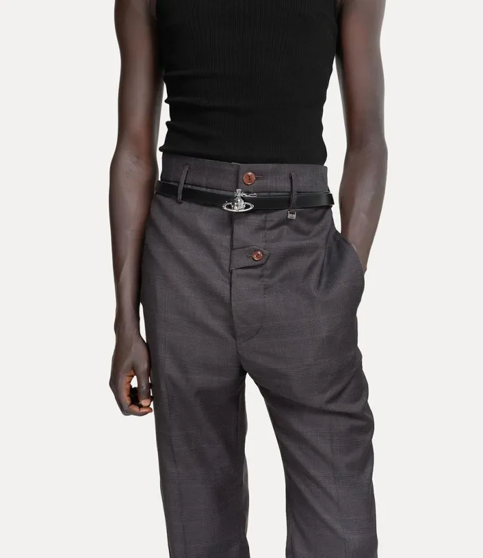 WomenMen Small Orb Buckle Belt Black Vivienne Westwood Belts And Harnesses WomenMen Small Orb Buckle Belt Black Vivienne Westwood Belts And Harnesses