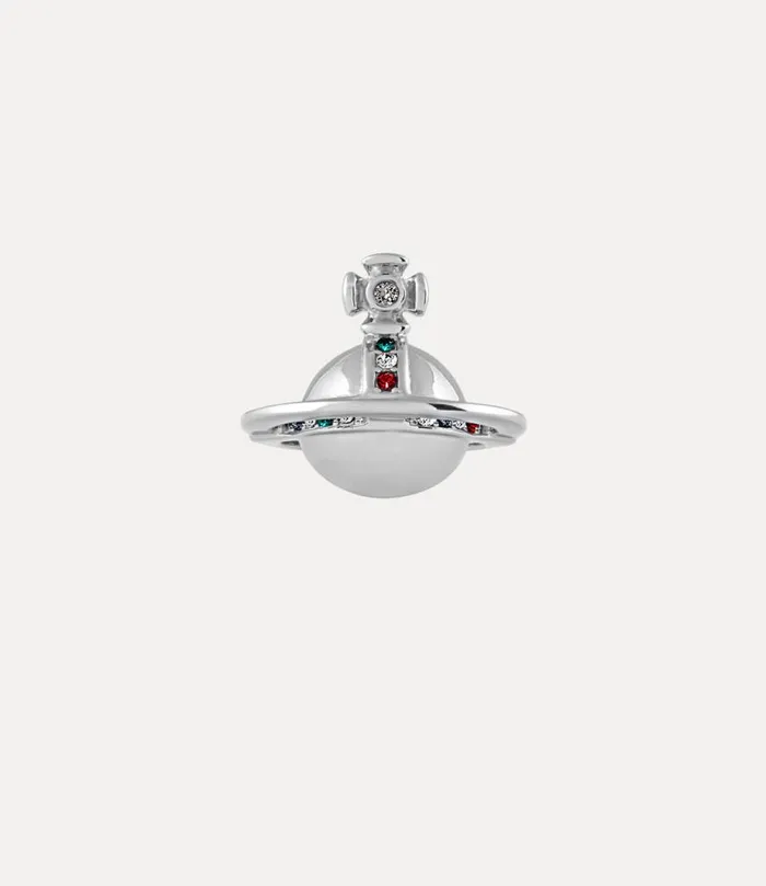 WomenMen Solid Orb Ring Platinum Vivienne Westwood Rings WomenMen Solid Orb Ring Platinum Vivienne Westwood Rings