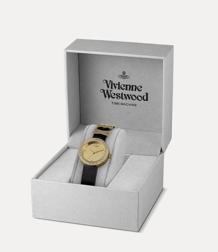 WomenMen The Rebel Watch Goldblack Vivienne Westwood Watches WomenMen The Rebel Watch Goldblack Vivienne Westwood Watches