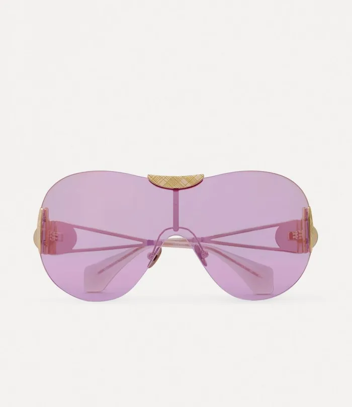WomenMen Tina Sunglasses Gold Vivienne Westwood Sunglasses