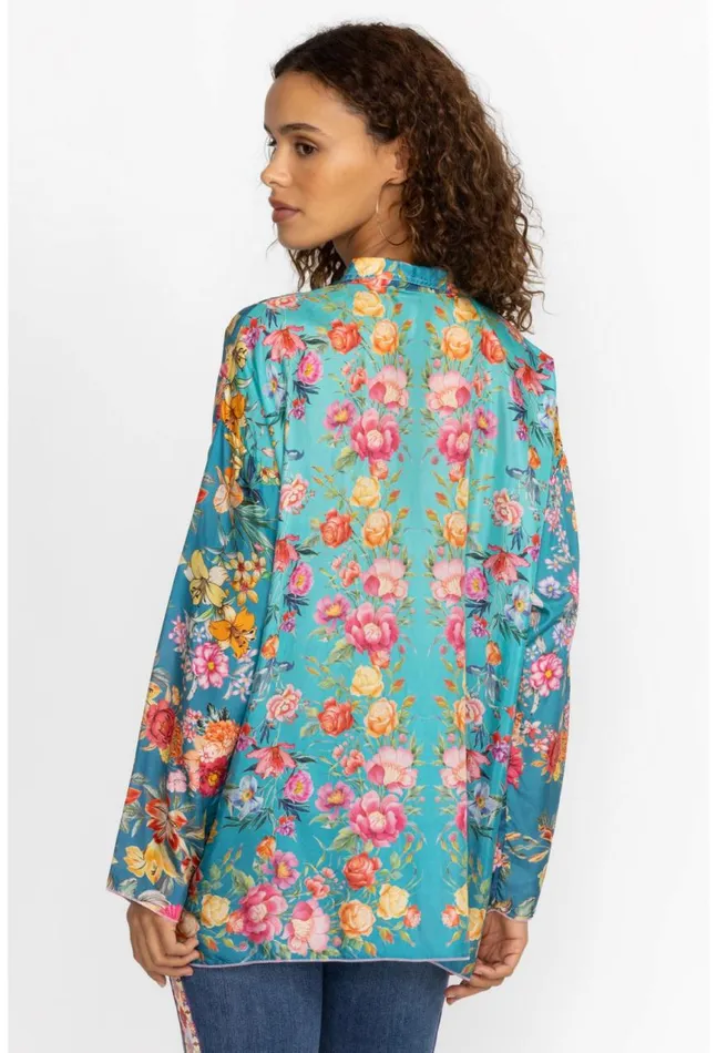 Women Neutra Mara Blouse Multi Johnny Was Tops