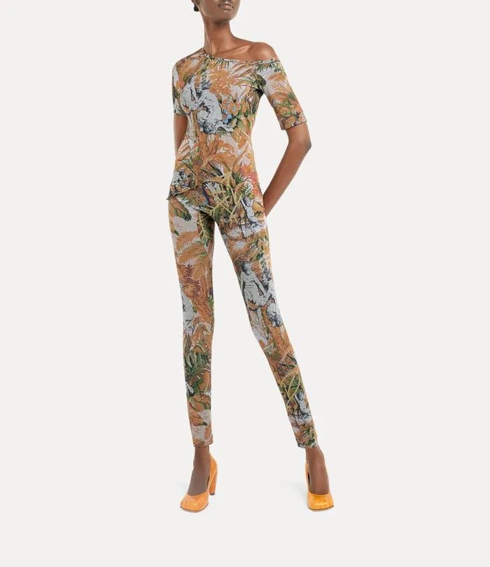 Women Orgy Shoulder Tshirt Jungleprint Vivienne Westwood Tops And Shirts Women Orgy Shoulder Tshirt Jungleprint Vivienne Westwood Tops And Shirts