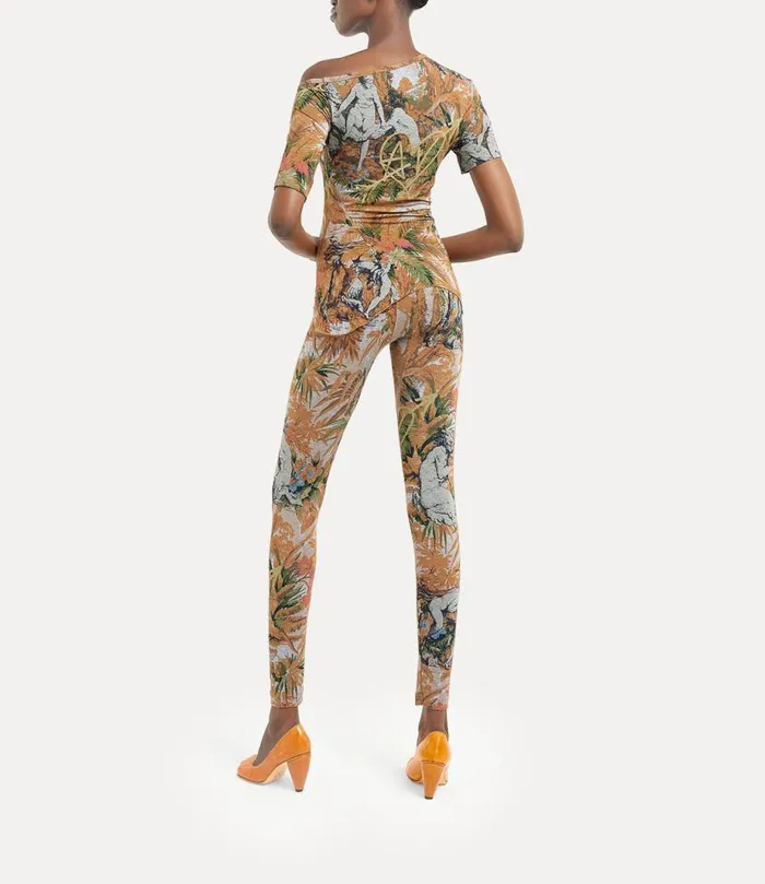 Women Orgy Shoulder Tshirt Jungleprint Vivienne Westwood Tops And Shirts Women Orgy Shoulder Tshirt Jungleprint Vivienne Westwood Tops And Shirts