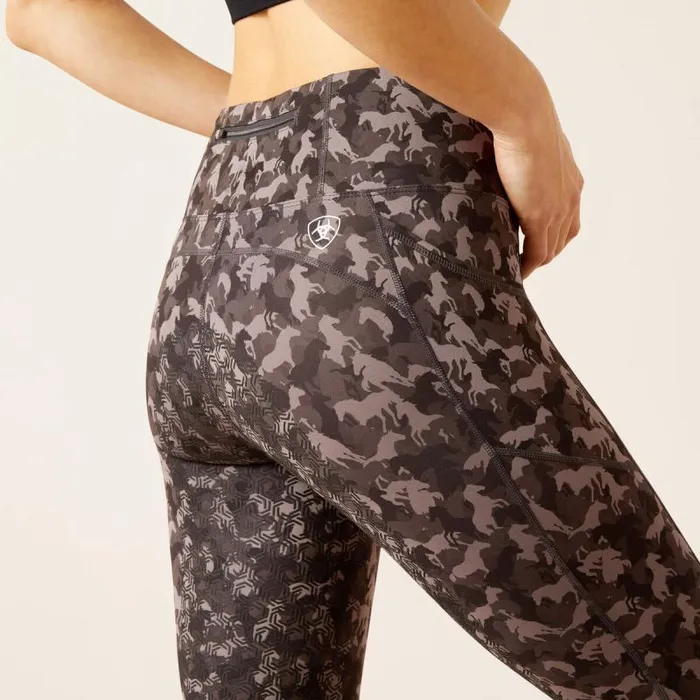 Women Pants and Shorts Ariat Eos Full Seat Tight Periscope Camo Horse Women Pants and Shorts Ariat Eos Full Seat Tight Periscope Camo Horse