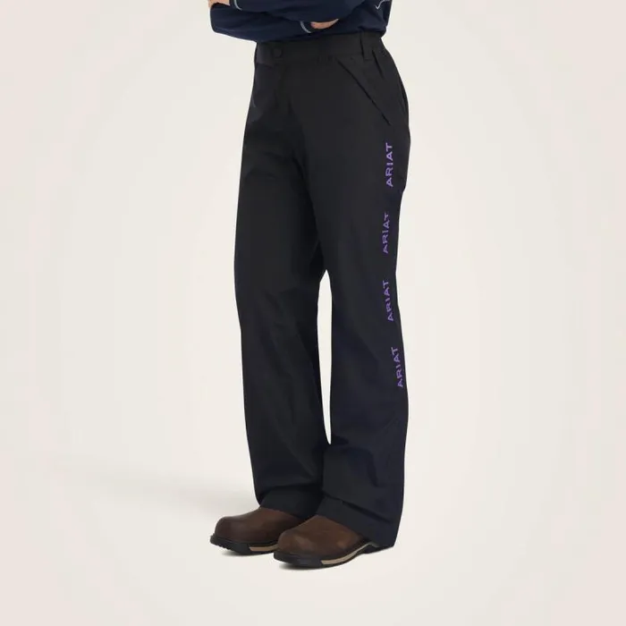 Women Pants and Shorts Ariat Rebar Stormshell Waterproof Pant Black