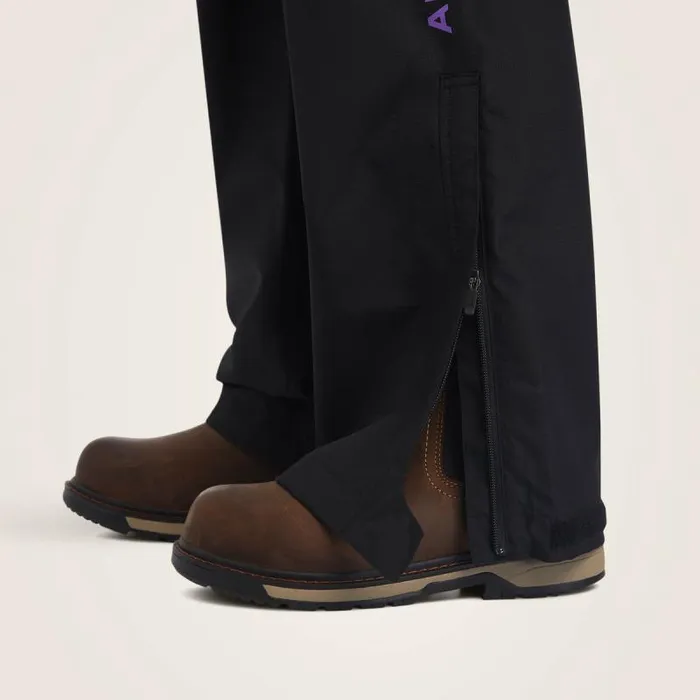 Women Pants and Shorts Ariat Rebar Stormshell Waterproof Pant Black Women Pants and Shorts Ariat Rebar Stormshell Waterproof Pant Black