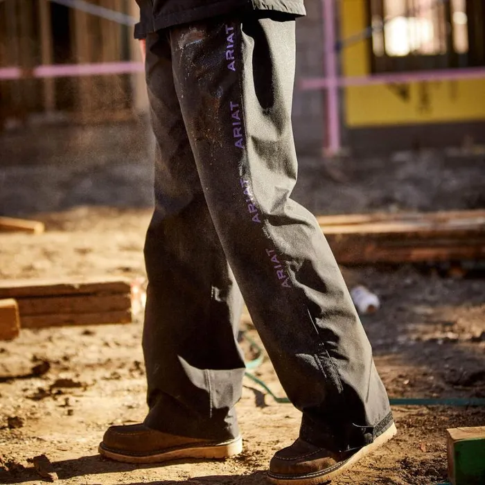 Women Pants and Shorts Ariat Rebar Stormshell Waterproof Pant Black Women Pants and Shorts Ariat Rebar Stormshell Waterproof Pant Black