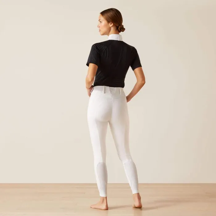 Women Pants and Shorts Ariat Tri Factor Grace Knee Patch Breech White Women Pants and Shorts Ariat Tri Factor Grace Knee Patch Breech White