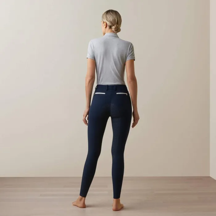 Women Pants and Shorts Ariat Tri Factor PullOn Full Seat Breech Navy Women Pants and Shorts Ariat Tri Factor PullOn Full Seat Breech Navy