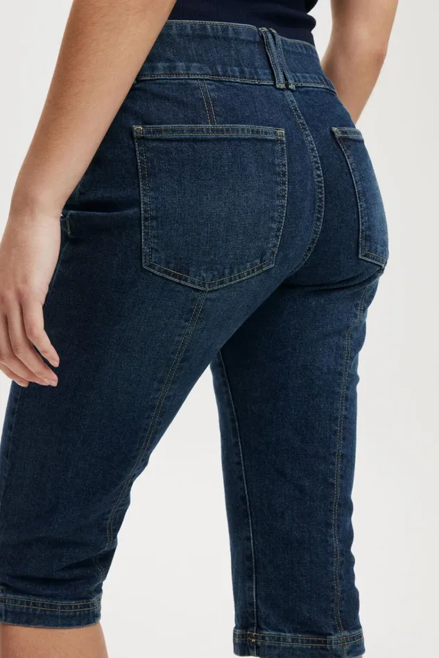Women Pants Cotton On Capri Jean Mistic Bluepockets Women Pants Cotton On Capri Jean Mistic Bluepockets