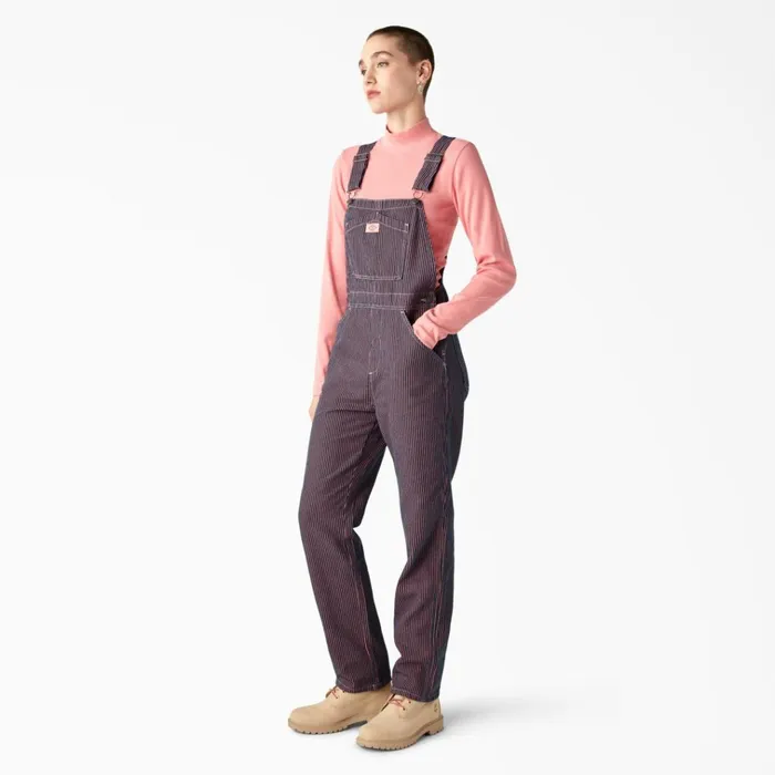 Womens Regular Fit Hickory Stripe Bib Overalls PinkNavy Hickory Stripe Pinknavy Hickory Stripe krs Women Dickies Overalls Womens Regular Fit Hickory Stripe Bib Overalls PinkNavy Hickory Stripe Pinknavy Hickory Stripe krs Women Dickies Overalls