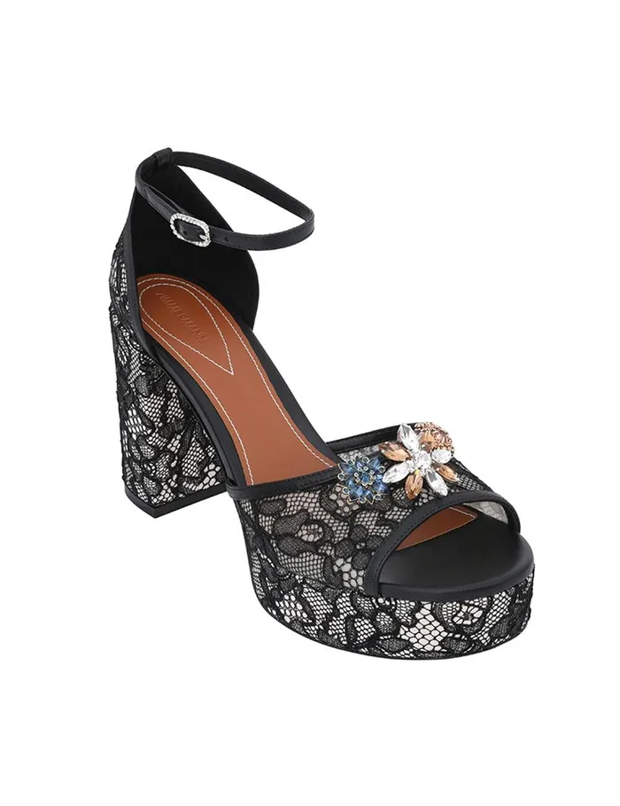 Women Sandals Zimmermann Pixie Sandal 100 Black