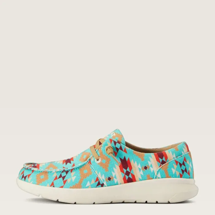 Women Shoes and Sneakers Ariat Hilo Turquoise Saddle Blanket Women Shoes and Sneakers Ariat Hilo Turquoise Saddle Blanket