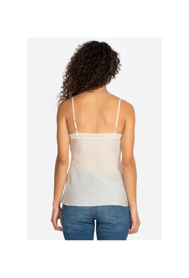 Women Short Slip Ecru Johnny Was Slips and Camis