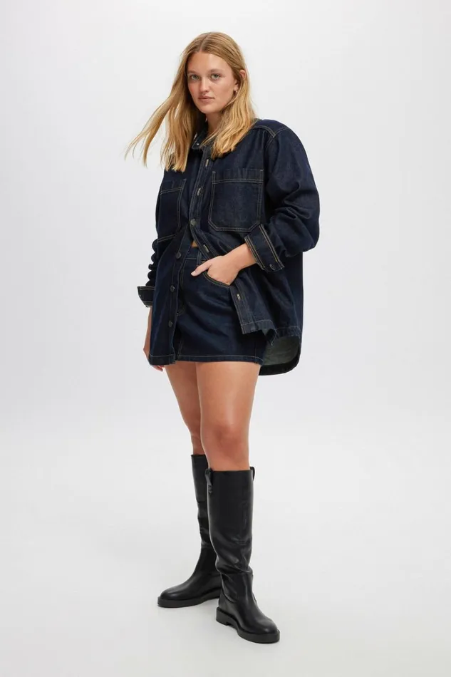 Women Shorts Cotton On Denim Mini Skirt Indigo Women Shorts Cotton On Denim Mini Skirt Indigo