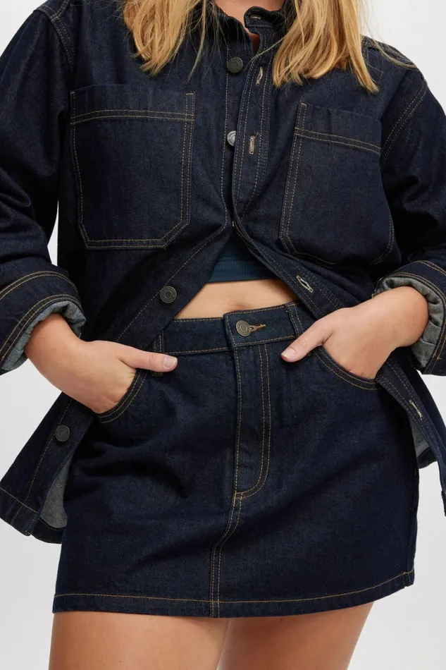 Women Shorts Cotton On Denim Mini Skirt Indigo Women Shorts Cotton On Denim Mini Skirt Indigo