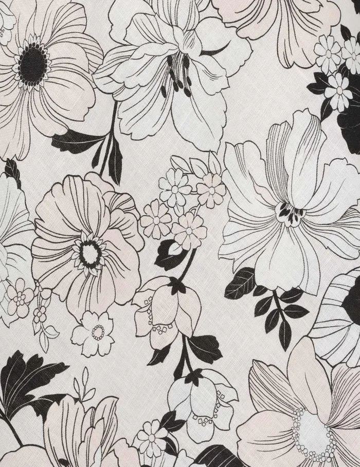 Women Skirts Zimmermann Pop Bias Midi Skirt Ivoryblack Floral
