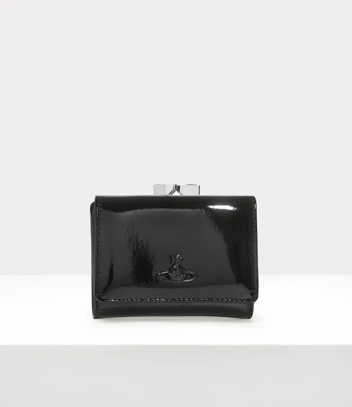 Women Small Frame Wallet Black Vivienne Westwood Wallets And Purses