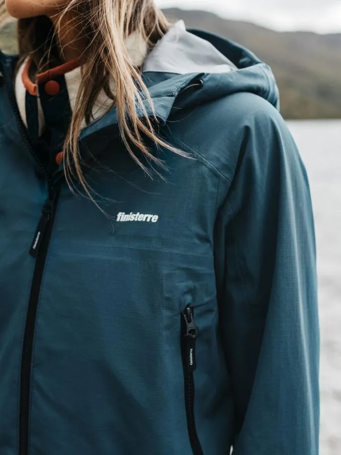 Women Stormbird Waterproof Jacket Kingfisher Finisterre Jackets Coats and Gilets