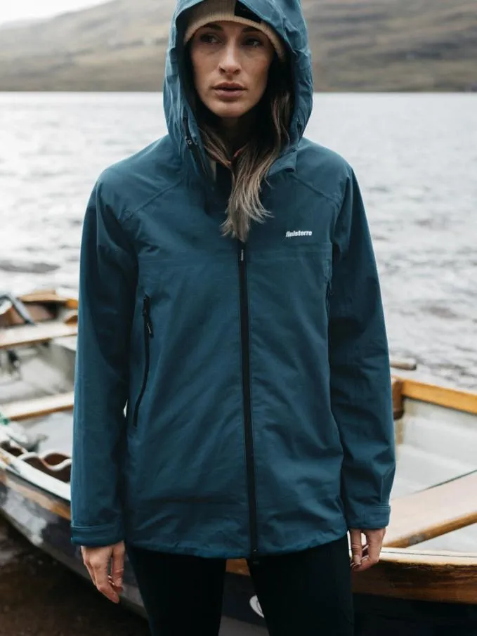 Women Stormbird Waterproof Jacket Kingfisher Finisterre Jackets Coats and Gilets