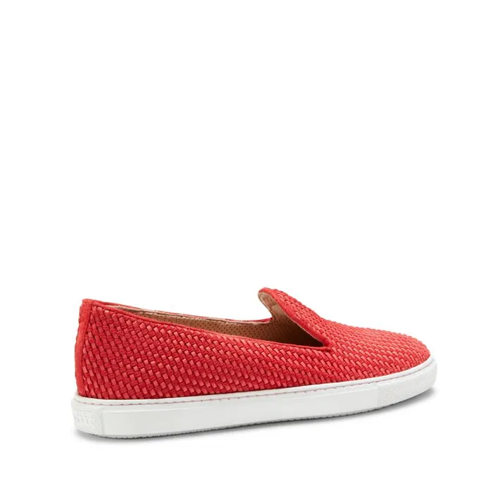 Women Suede Slippers Red Fratelli Rossetti Slip On Women Suede Slippers Red Fratelli Rossetti Slip On