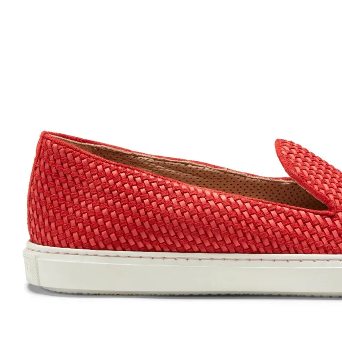 Women Suede Slippers Red Fratelli Rossetti Slip On Women Suede Slippers Red Fratelli Rossetti Slip On