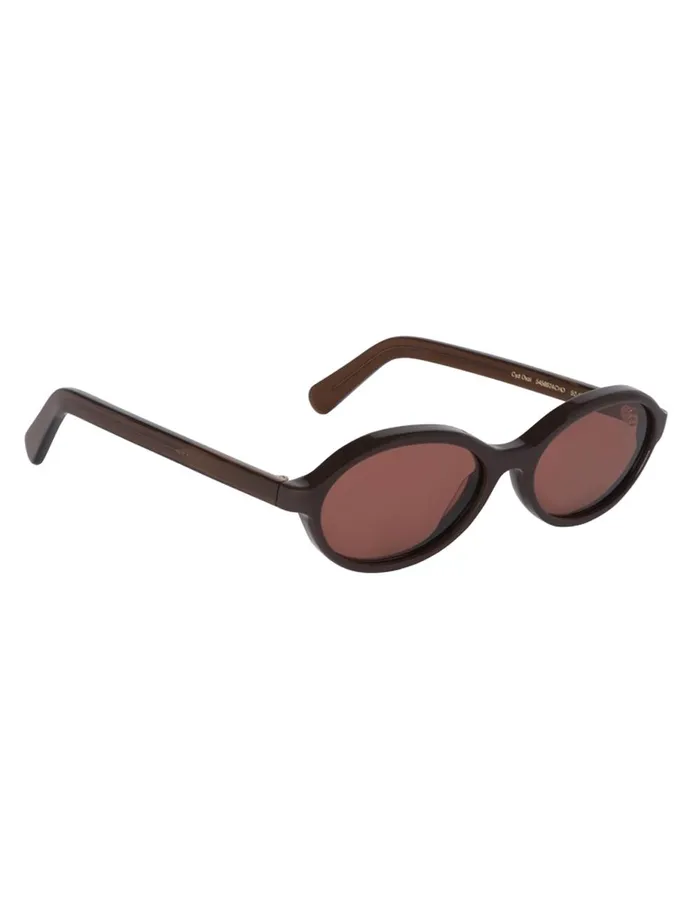 Women Sunglasses Zimmermann Cyd Oval Chocolate