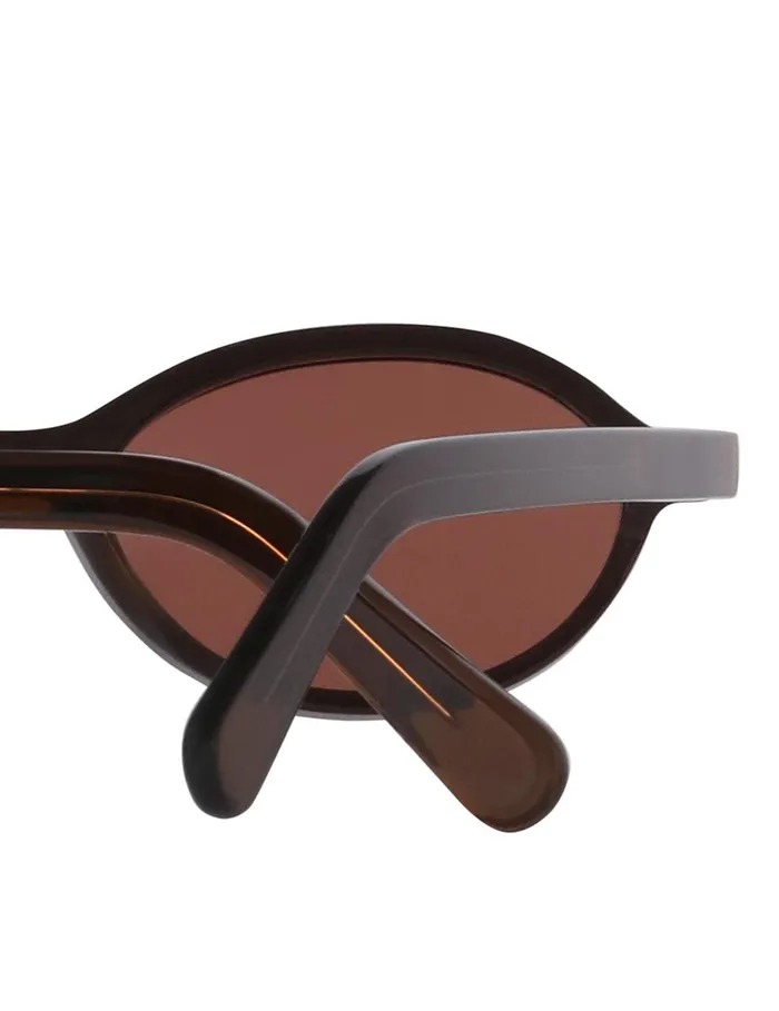 Women Sunglasses Zimmermann Cyd Oval Chocolate