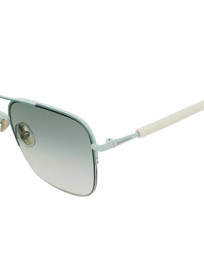 Women Sunglasses Zimmermann Sandy Aviator Peppermint