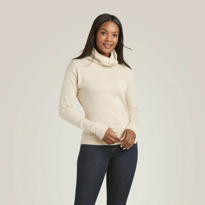 Women Sweaters and Cardigans Ariat Lexi Sweater Oatmeal