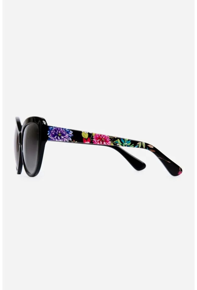 Women Sydnee Sunglasses Black Printed Dreamer Noir Johnny Was Eye Wear