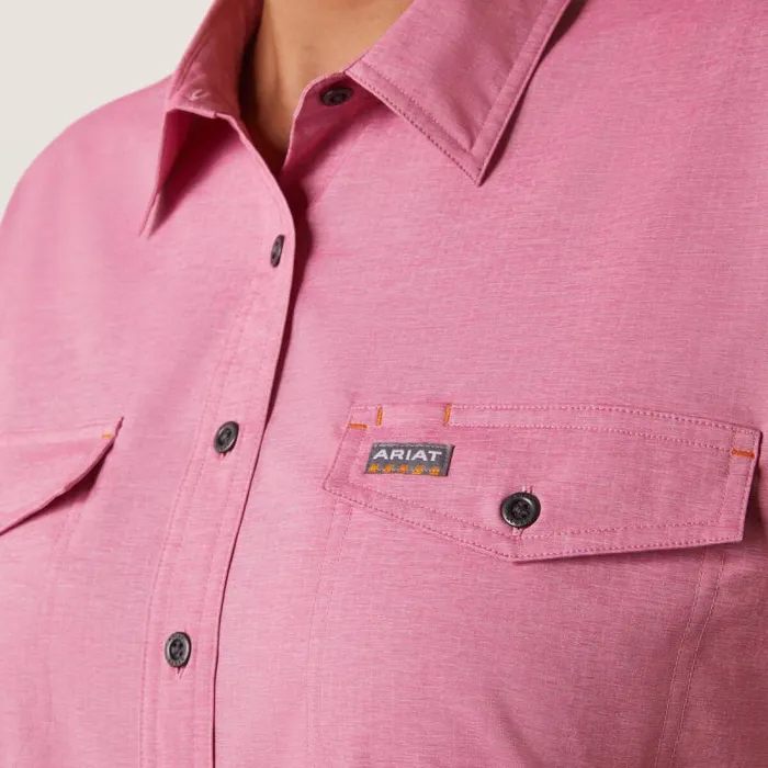 Women TShirts and Tops Ariat Rebar Made Tough VentTEK DuraStretch Work Shirt Cherry Jubilee Women TShirts and Tops Ariat Rebar Made Tough VentTEK DuraStretch Work Shirt Cherry Jubilee