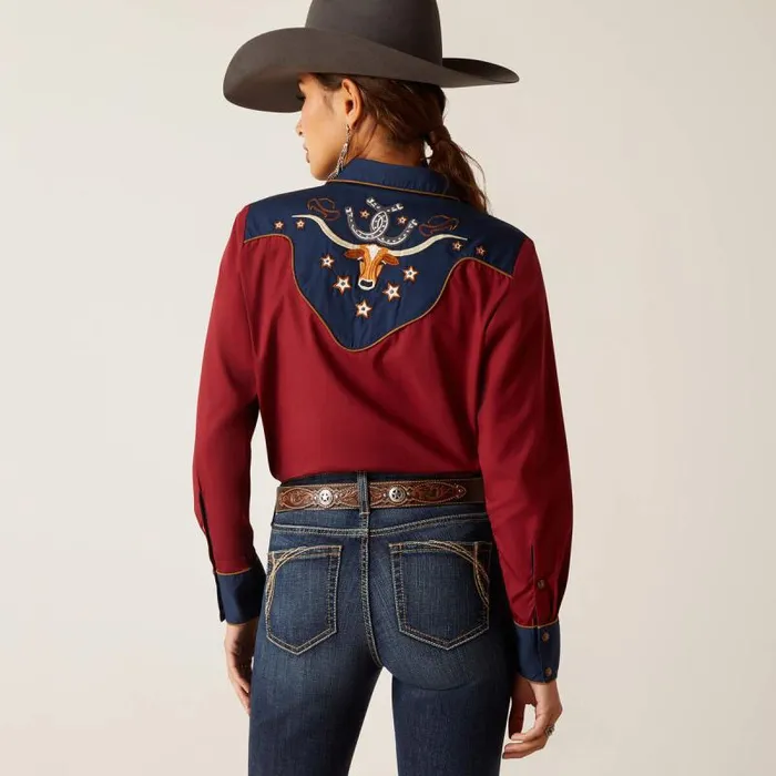 Women TShirts and Tops Ariat Sissy Shirt Rubaiyatnavy Women TShirts and Tops Ariat Sissy Shirt Rubaiyatnavy