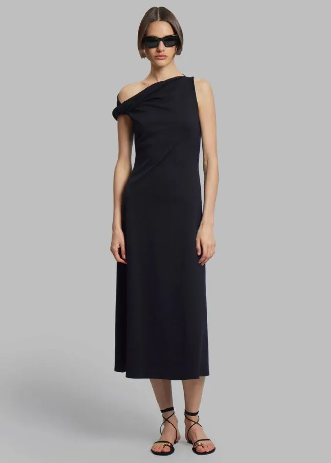 Women The Frankie Shop Beaufille Indi Dress 8211 Black Black