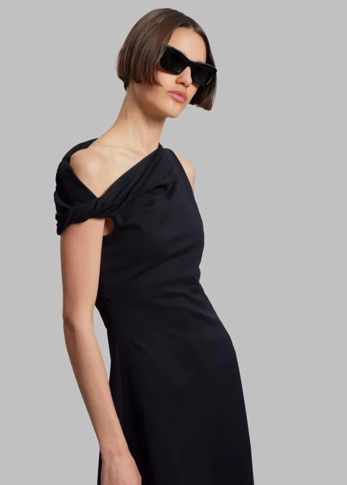 Women The Frankie Shop Beaufille Indi Dress 8211 Black Black