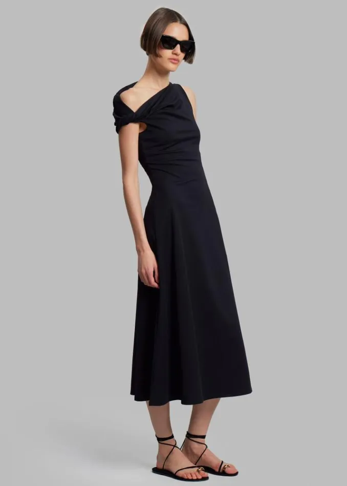 Women The Frankie Shop Beaufille Indi Dress 8211 Black Black
