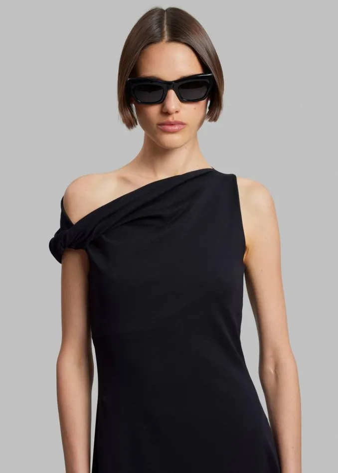 Women The Frankie Shop Beaufille Indi Dress 8211 Black Black