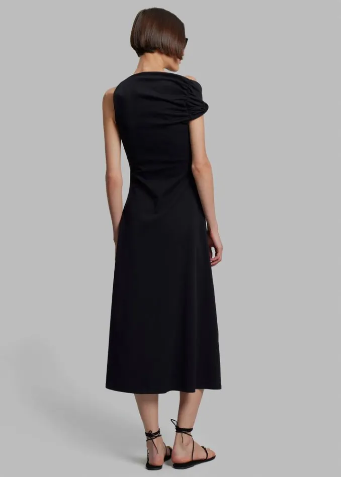 Women The Frankie Shop Beaufille Indi Dress 8211 Black Black