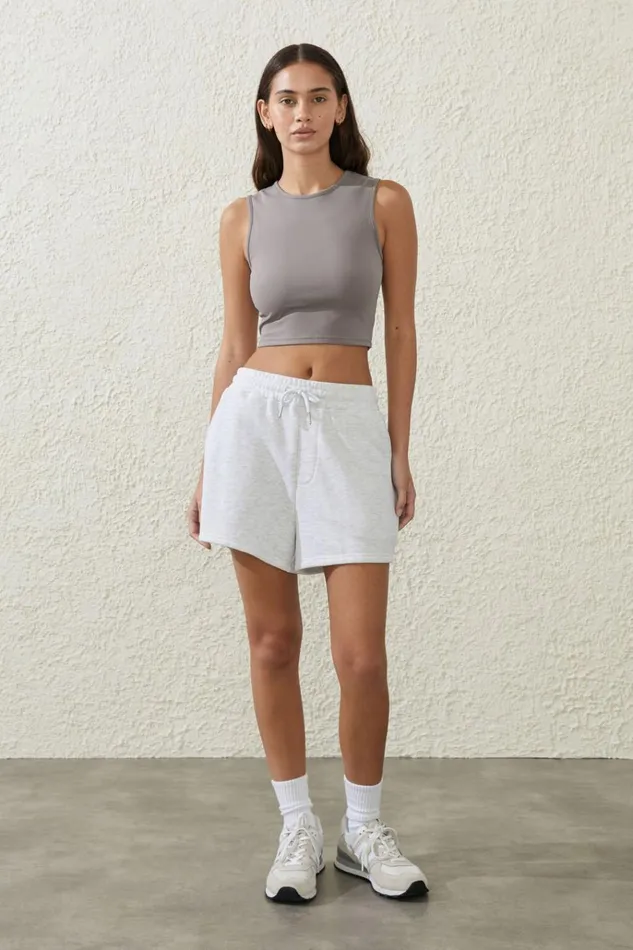 Women Tops Cotton On Ultra Soft Essential Tank Desert Grey Women Tops Cotton On Ultra Soft Essential Tank Desert Grey